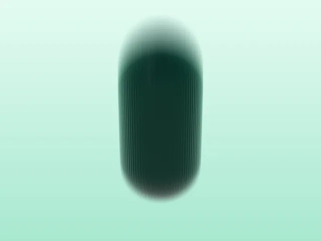 Carbon capsule — A carbon-fibre capsule, glossy and softly blurred.